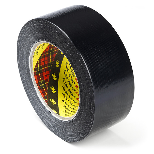 Duct tape 3M 50 meter (48 millimeter, Zwart) 3M
